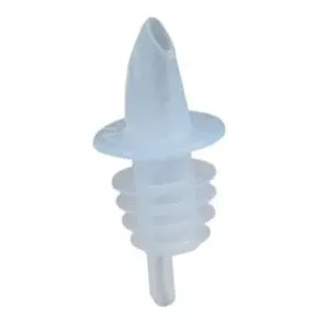 Spill-Stop Plastic Pourer, 350 Series, Free Flow (12-pack)