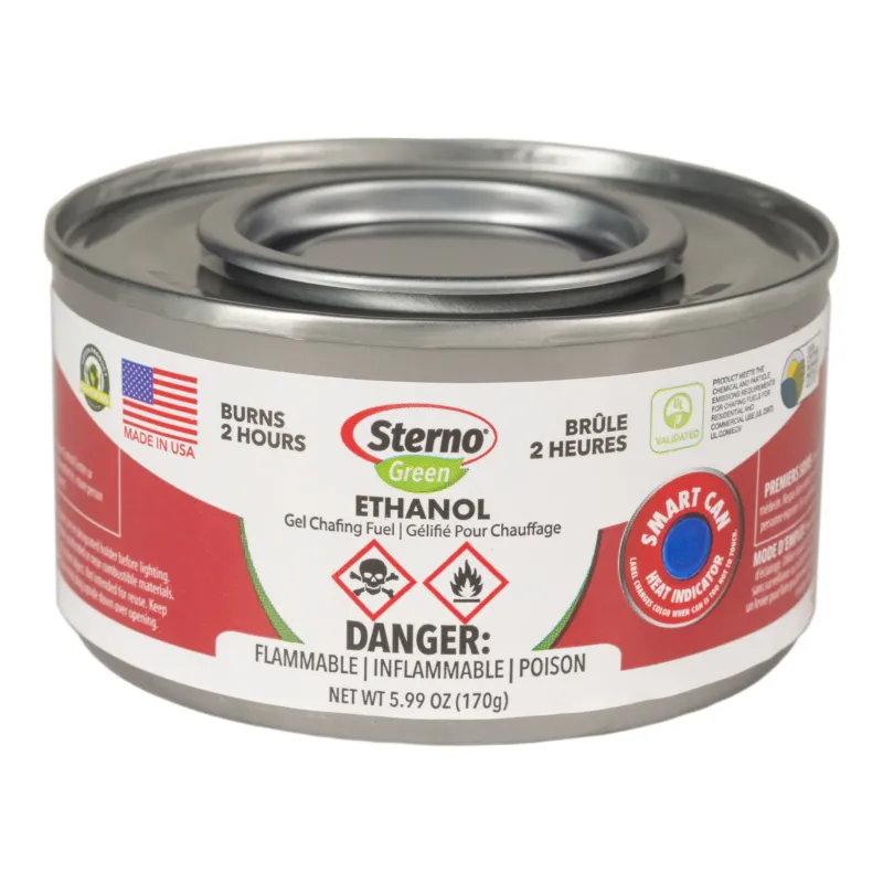 Sterno Ethanol Gel Chafing Fuel, 2 hour (72-pack)