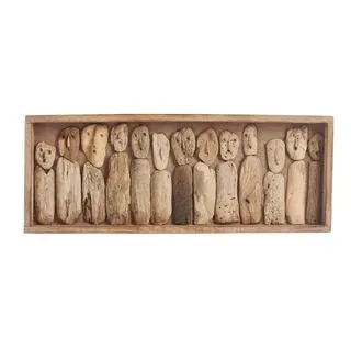 Tavu shadow box (26 x 10 x 3in) | Decorative Boxes | Modishstore
