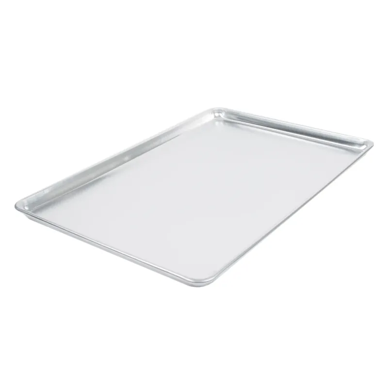 Vollrath | Wear-Ever Heavy-Duty Bun Pan, Wire Rimmed, 19 Gauge Aluminum - ChefEquipment.com