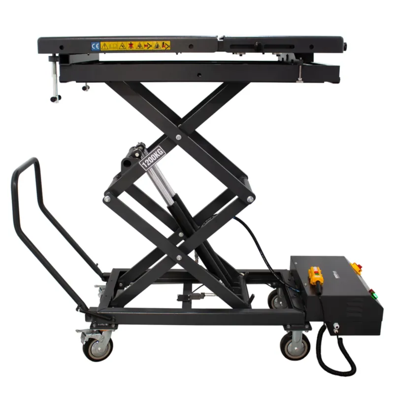 KROFtools 1200kg Expert Elektro Hubtisch E-Autos - E-Auto Batterie Mobiler Scherenhubtisch Elektrisch - 9839