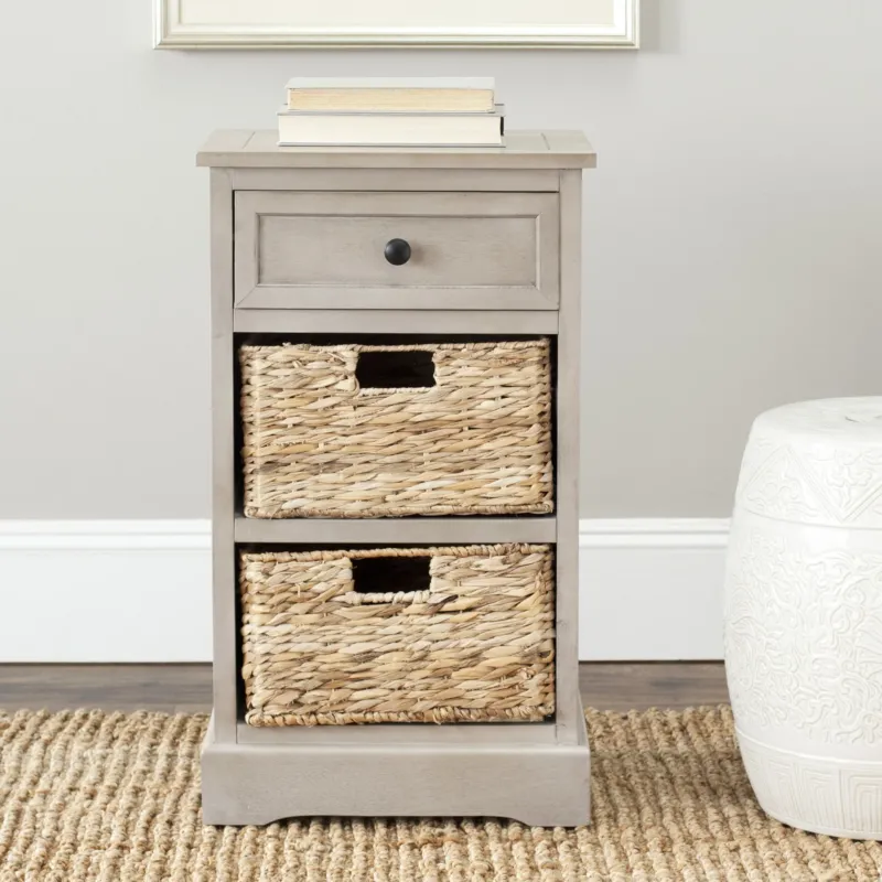 Safavieh Carrie Side Storage Side Table | Side Tables | Modishstore - 1
