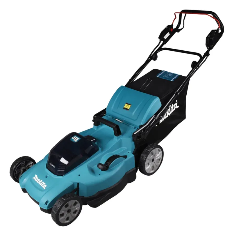 Makita Akku-Rasenmäher 2x18 V für mittelgroße Rasenflächen - DLM539PT2