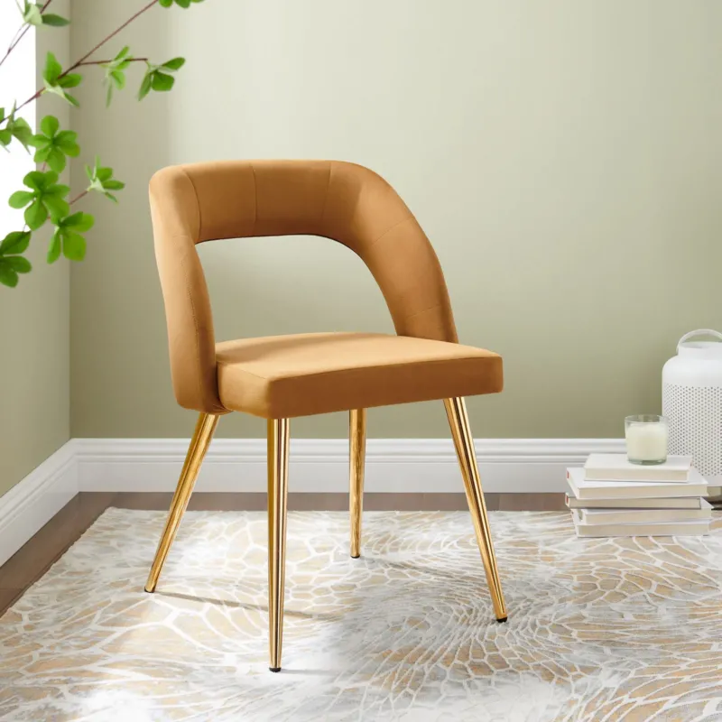 Modway Marciano Performance Velvet Dining Chair - EEI-4680 | Dining Chairs | Modishstore - 1