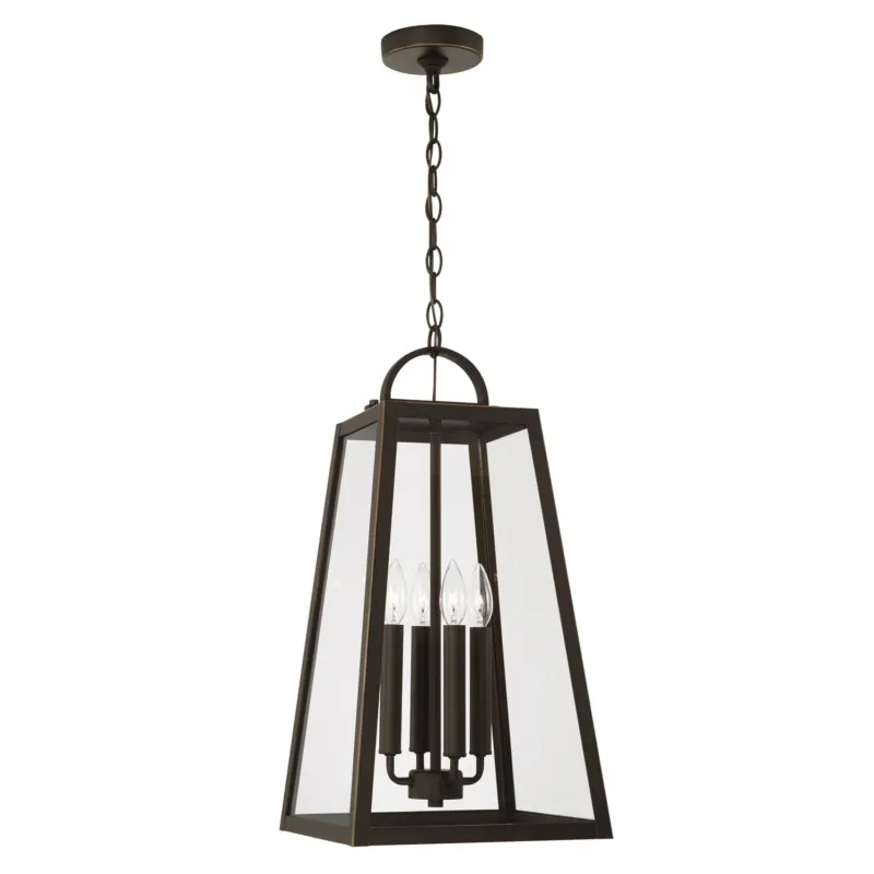 Leighton 4-Light Outdoor Hanging Lantern